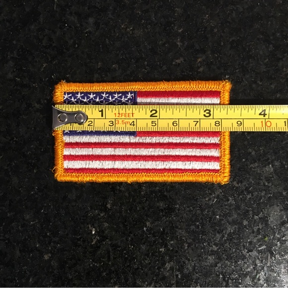 USA PATCH 3.5”x2” (Velcro back) - Picture 2 of 4
